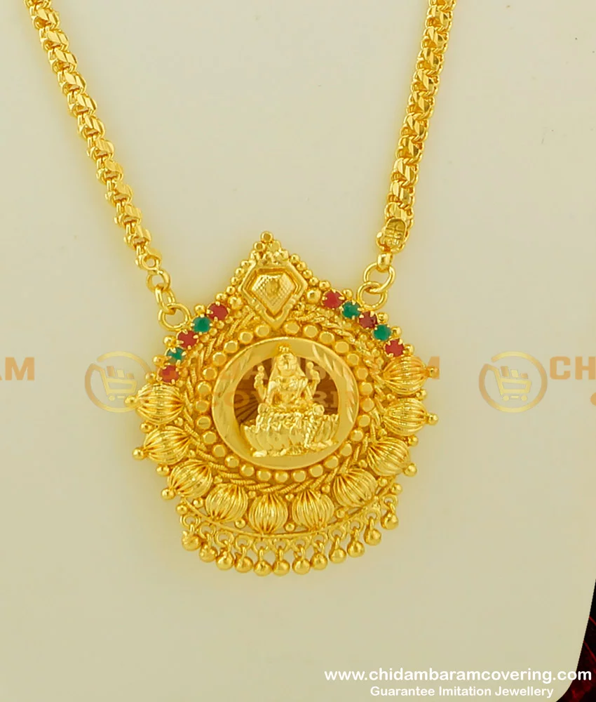 Lakshmi dollar clearance gold chain